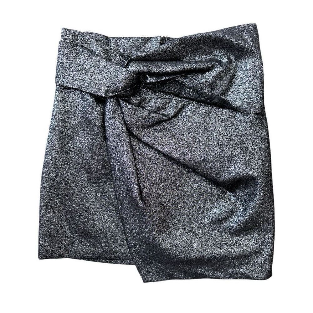 ZARA Metallic Mini Skirt Size XS